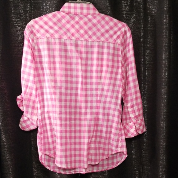 Nice pink and white blouse - Picture 3 of 4